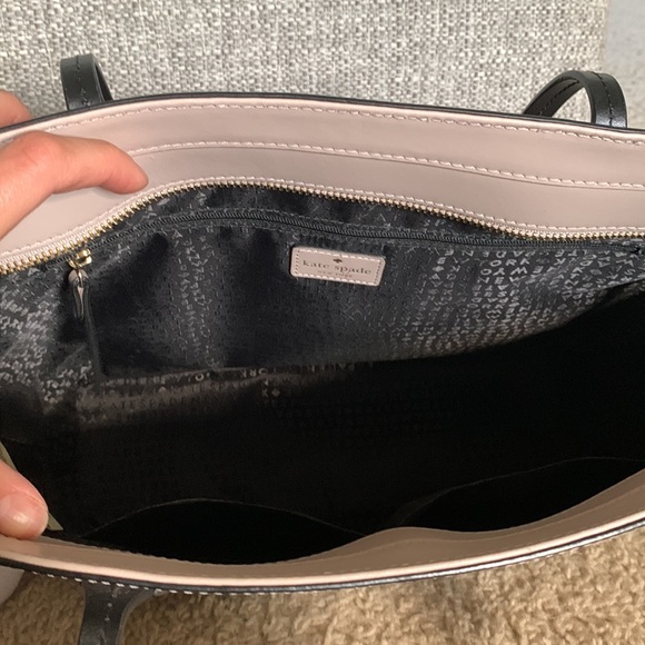 Gently used, ~2x. Good condition. Kate Spade Sawyer Street Colorblock tote. - Picture 5 of 5